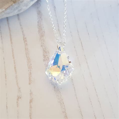 Aurora Borealis Crystal Necklace