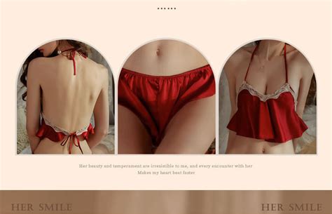 Ready Stock Immediate Shipping Sexy Lingerie Sexy Pure Desire Pajamas Bellyband Women Can Take