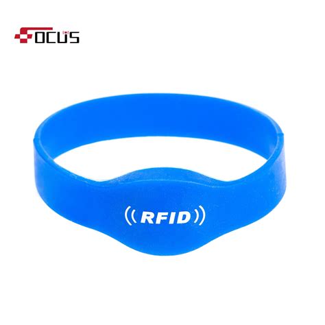 Mhz S S Pvc Rfid Bracelet With Customized Logo China Mifae