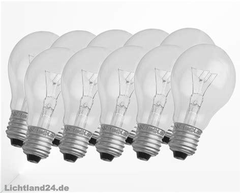 E X Watt Industrie Gl Hlampe Klar Standard Gl Hbirnen