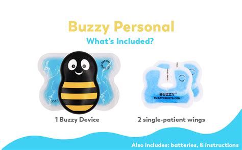 Buzzy Personal Vibrating Ice Pack Non Invasive Pro Cold Pad Device