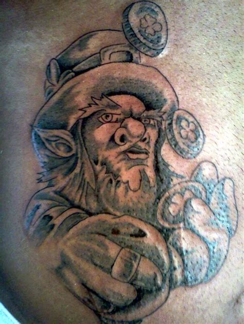 24 Scary Leprechaun Tattoos That'll Freak You Out