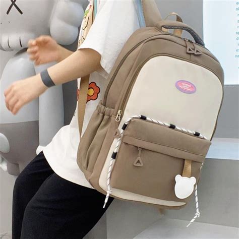 Mochila Feminina Escolar Universit Ria De Viagem Moda Casual Unissex