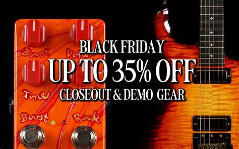 Black Friday | Up To 35% Off Guitars! - distinctiveguitar