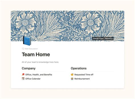 Notion Team Templates