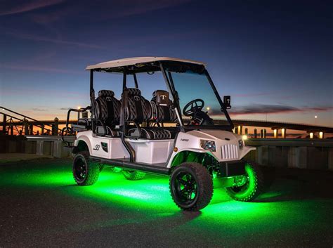 Ledglow Million Color Expandable Led 6 Seater Golf Cart Underglow