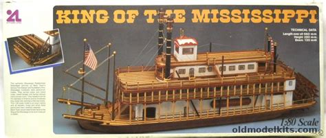 Artesania Latina King Of The Mississippi Paddlewheel Steamboat