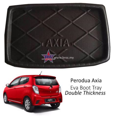 Axia Eva Copolymer Car Boot Tray Luggage Cargo Trunk Tray Lazada