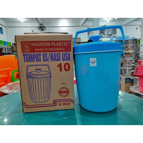 Jual Wadah Nasi Ember Nasi Rice Bucket Tempat Nasi Penyimpan ES MASPION