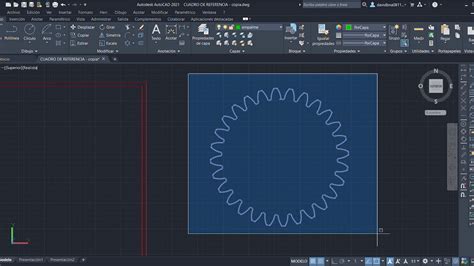 Engrane Recto Como Hacer Un Engrane Recto En Auto Cad Youtube