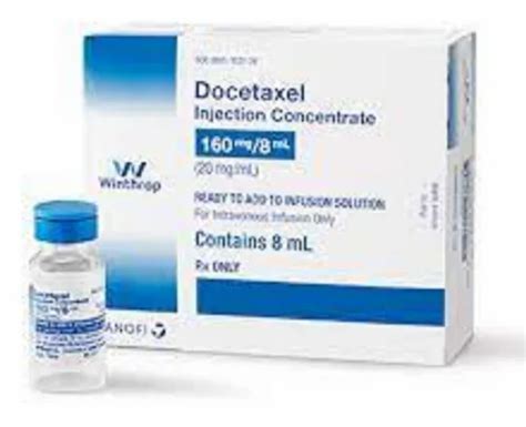 Docetexol Taxotere Docetaxel 160 Mg Injection SANOFI At Rs 9600 Vial