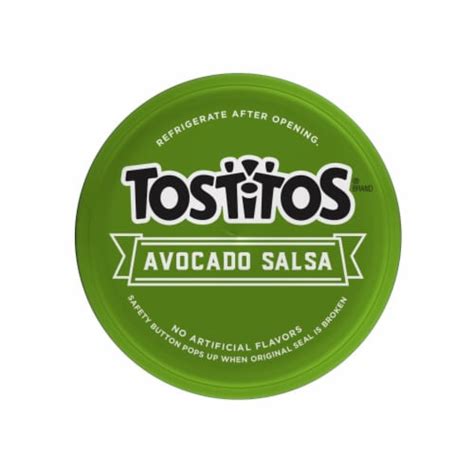 Tostitos Medium Avocado Salsa Dip Oz Kroger