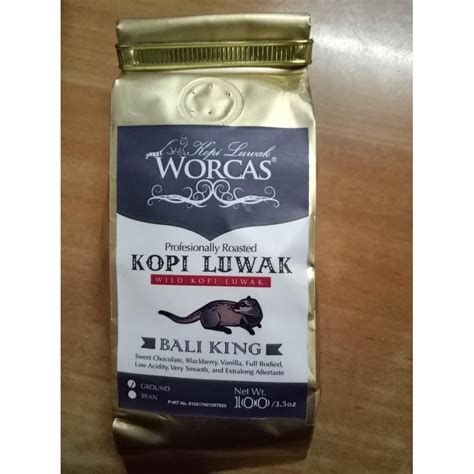 Jual Worcas Kopi Luwak Bali King Gr Shopee Indonesia