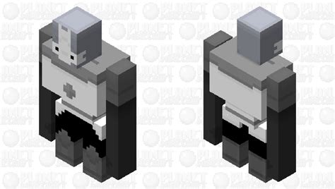 Gray Knight Beefy 𝗖𝗮𝘀𝘁𝗹𝗲 𝗖𝗿𝗮𝘀𝗵𝗲𝗿𝘀 Minecraft Mob Skin