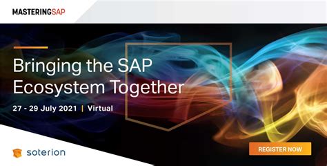 Virtual Event MasteringSAP OnAir 27 To 29 July 2021