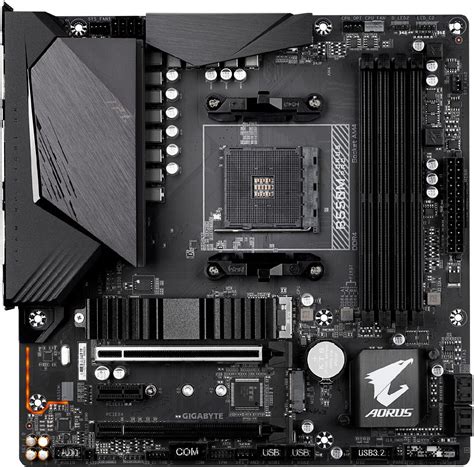 Gigabyte B M Aorus Pro Am Usb Amd Motherboard Micro Atx Black