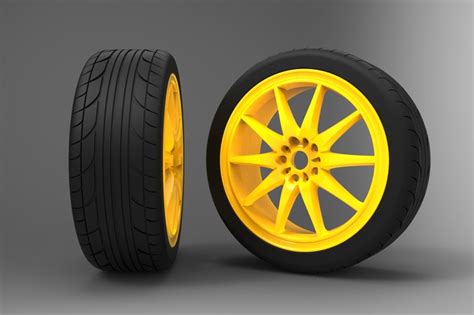 20 Rim And Tire Stl Step Iges Solidworks 3d Cad Model Grabcad