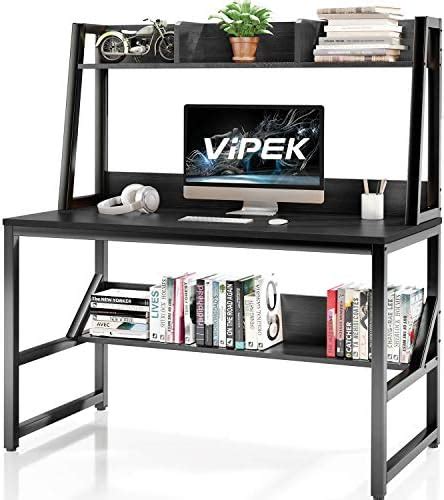 Vipek Computer Desk With Hutch And Bookshelf Home Office Desk Pc