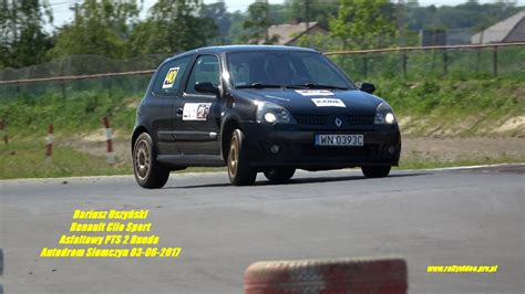 Dariusz Uszy Ski Renault Clio Sport Asfaltowy Pts Runda Autodrom