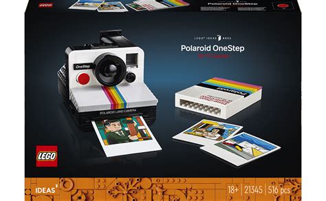 Купить LEGO Ideas Фотоаппарат Polaroid OneStep SX-70 (21345), ЛЕГО ...