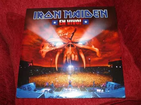 Vinilo Iron Maiden En Vivo nuevo Y Sellado 3 Lp Cuotas sin interés