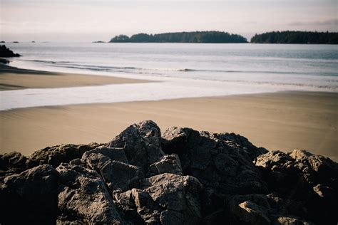 Wallpaper Sunlight Landscape Sunset Sea Bay Rock Nature Shore Sand Reflection Beach