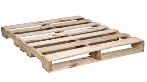 Rectangular Brown Two Way Pinewood Pallet For Packaging Shipping