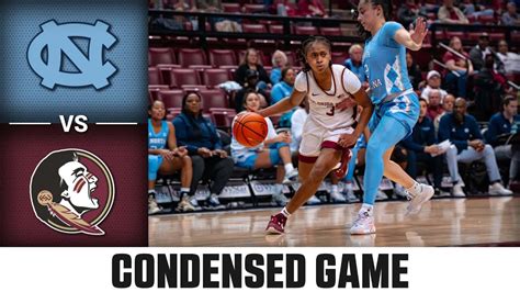 North Carolina Vs Florida State Condensed Game Acc Womens