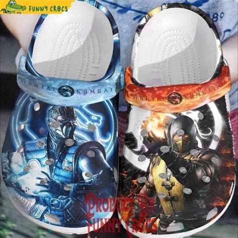 Mortal Kombat Ice Fire Crocs Shoes Discover Comfort And Style Clog