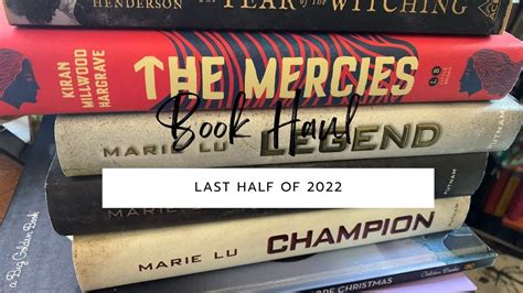 The Last Half Of 2022 Book Haul 2022 YouTube