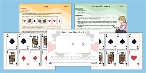 FREE Times Tables Card Games L Enseignant A Fait