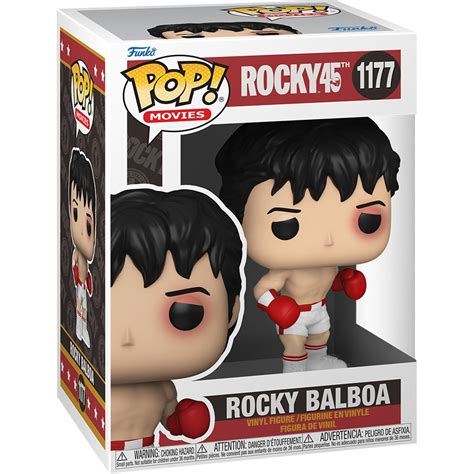 Rocky 45th Anniversary Rocky Balboa Pop Vinyl Figure Crawfords T