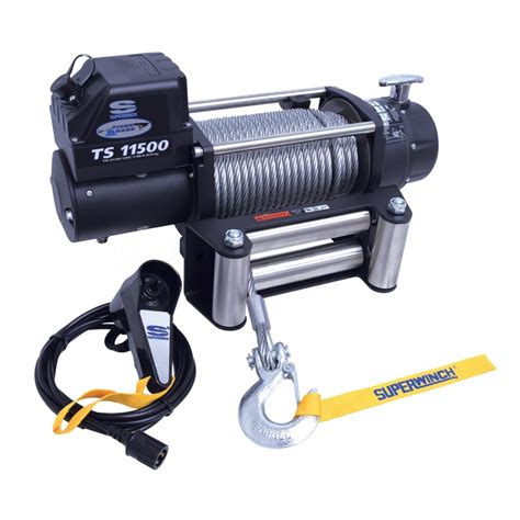 Superwinch Lbs V Dc In X Ft Steel Rope Tiger Shark