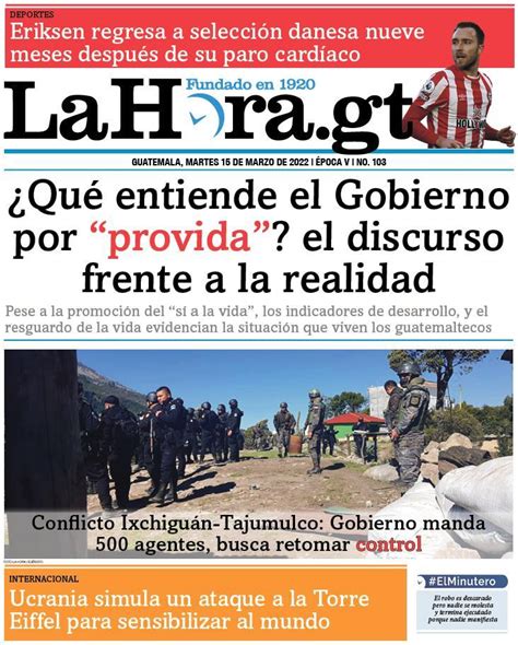 Diario La Hora on Twitter PORTADADEHOY Qué entiende el Gobierno por