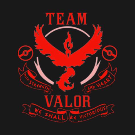 Team Valor - Pokemon Go - Pokemon Go - T-Shirt | TeePublic