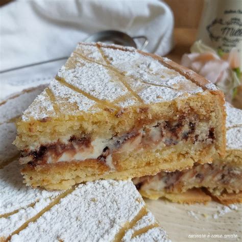 Torta Frolla Veneziana Dolce Ripieno Ricotta Cucinare Come Amare