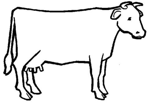 Cow Outline - ClipArt Best