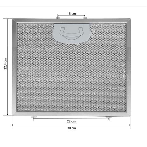 Filtro Metallico 30 X 22 4 Cm Per Cappa AIRONE ACFMAA9X30X22MC000