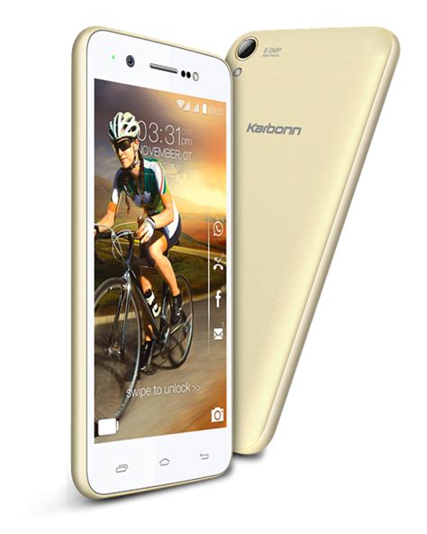 Karbonn Launches Selfie Centric Titanium Mach One Android Smartphone