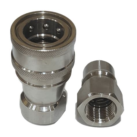 Quick Release Coupling Double Check Valve Double Shut Off Valve