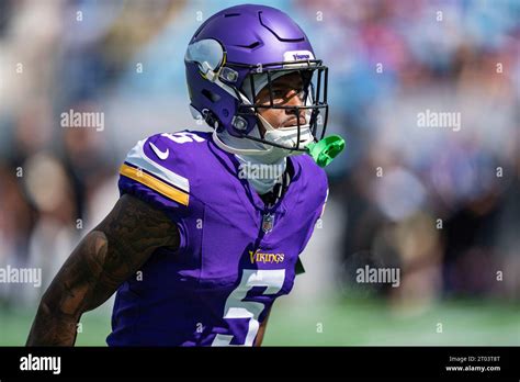 Minnesota Vikings Cornerback Mekhi Blackmon Warms Up Before An Nfl