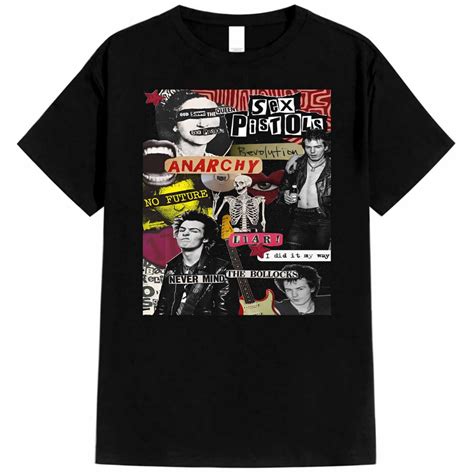 Jual Baju Kaos Musik Band Distro Sex Pistols Tebal 24s Shopee Indonesia