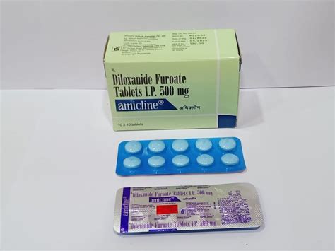 Diloxanide Furoate Tablets, 1 X 10 Tablet, Treatment: Treatment Of Worm ...