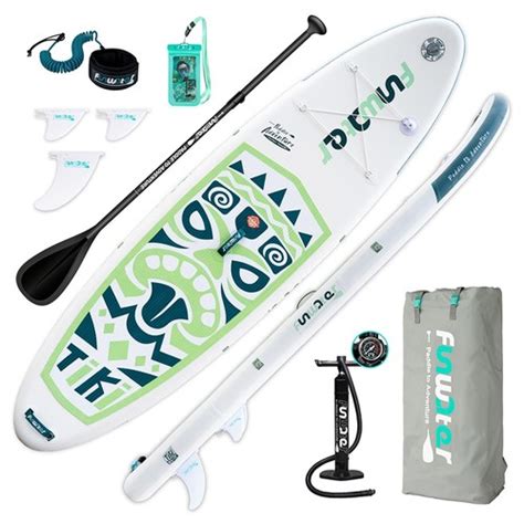 Funwater New Tiki Inflatable Stand Up Paddle Board