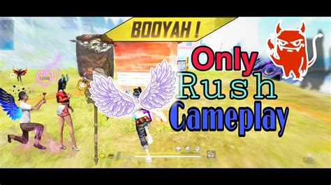 Garena Free Fire Rush Game Play Solo Vs Squad Tips And Tricks