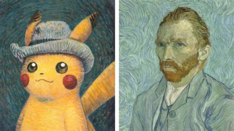 Pikachu Y Pok Mon Visitan El Museo De Van Gogh En Msterdam