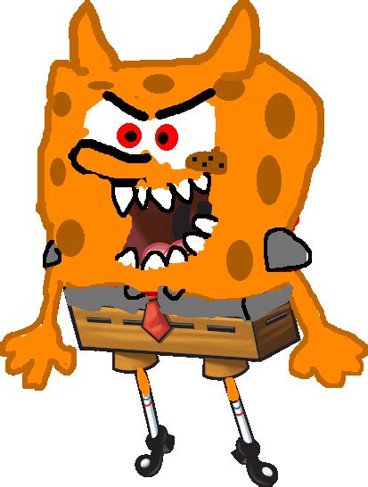 Spongebob Devil Mode By Barneyerrorfan2008 On Deviantart