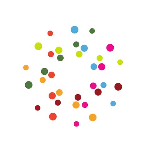 Random Colored Dots Vector Background Free Svg Images