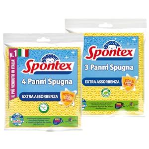 Spontex Panni Spugna In Cellulosa Assorbenza Spugna Biodegradabile 4