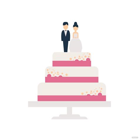 Wedding Cake Clip Art Library